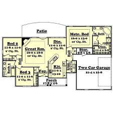 1600 Heated Sq Ft House Plans Open Floor Plan Floor 1600 Square Feet Open Floor Plans Country Style House Plans New House Plans Ranch Style House Plans