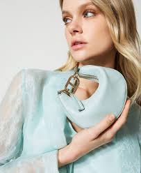 Accessorio Sicuro Borsetta Donna RFID In Vera Pelle