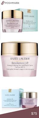 Estee Lauder Resilience Lift Firming Sculpting Face And Neck Creme Sold Estee Lauder Resilience Lift Face And Neck Nwt Face Firming Estee Lauder Resilience Lift Resilience