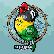 Ingat, gambar sketsa burung lovebird menggunakan pensil dan tidak terlalu tebal. 30 Gambar Logo Burung Lovebird Terlengkap Koleksi Gambar Logo