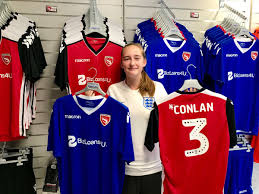 On their centenary year morecambe fc have opted to go back to their traditional kit of red top, white shorts and black socks. Morecambe Fc On Twitter 18 19 Season Kit Is Now Available Nice Work Hannah Townson The First Person To Utilise The Full 20 Off When Purchasing Both Home Away Shirts Morcambefc