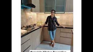 For smaller kitchens with a limited number of wall cabinets, an island can double as additional storage while increasing worktop space. Small Kitchen Renovation L Shape Kitchen Ideas Modular Kitchen Design Youtube