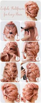 Frisuren zum selber machen für lange haare trend frisuren. Schulterlange Haare Flechten 15 Kinderleichte Anleitungen Fur Jeden Tag Diy Frisurentrends Zenideen