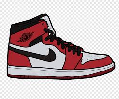 White And Red Air Jordan 1 Shoe Illustration Jumpman Air Jordan Drawing Shoe Sneakers Running Shoes Free Sneakers Illustration Sneakers Drawing Shoes Drawing