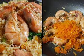 Goreng telur dan pastikan telur yang digoreng rata dan menipis di dalam kuali. Menu Senang Masa Pkp Nasi Goreng Telur Masin Udang