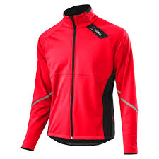 Loffler Bike Jacket Windstopper Softshell Warm Men Red At Sport Bittl Shop