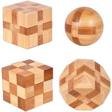 Extremely difficult if you have never seen it solved with a good solution time estimated at 1+ hour. Amazon Com 4 Pack Wooden Puzzle Games Brain Teasers Toy 3d Puzzles For Teens And Adults Wooden Logic Puzzle Wood Snake Cube Magic Cube Magic Ball Brain Teaser Intellectual Removing Assembling Toy