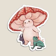 Here's one of my favourite frogs: Cute Frog Magnets Redbubble