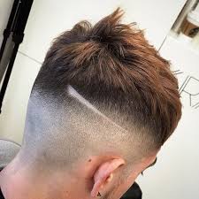 Haircut with design in the back. Simple Back Of Head Haircut Designs