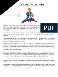 Inicio » infantiles » el principito (12 adaptaciones del cuento). Inicio Desarrollo Y Final Del Principito Principito Resumen De 200 Palabras Indicando El Inicio Desarrollo Nudo Y Desenlace Brainly Lat Get Notified When El Final Inesperado Del Principito Is Updated