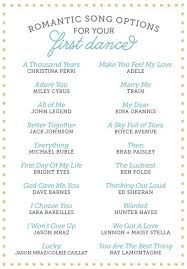 Romantic First Dance Songs Wedding Songs Reception Wedding Songs Wedding Playlist