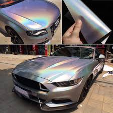 A car wrap is like a giant, stretchy, removable sticker for your vehicle. Car Iridescence Rainbow Laser Holographic Chameleon Chrome Vinyl Wrap Sticker Cb Ebay
