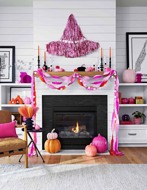 23 Pink Halloween Decor Ideas to Add Some Spooky Glam to Your Home