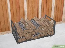 Icaverne coffres de rangement sublime coffre de rangement bois mass. Comment Stocker Du Bois De Chauffage 10 Etapes