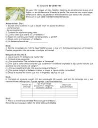 Creación de personajes y utilización de técnicas gráficas. El Fantasma De Canterville El Senor Otis Compra Un Viejo Castillo A