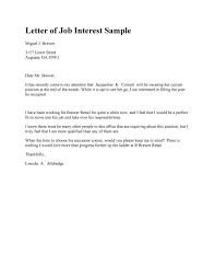 30 Amazing Letter Of Interest Samples Templates