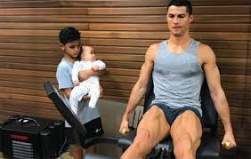 He grew up in a poor family and had to share a bedroom and bathroom with his older brother and two older sisters. Cristiano Ronaldo Shares Workout Photo With Kids Men S Health