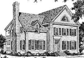The american farmhouse style is a result of a combination of architectural styles including colonial, greek revival, victorian, and cape cod. Vernacular Greek Revival G John Baxter Southern Living House Plans