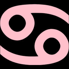 A planet in cancer will be colored by the qualities of: Pink Cancer 2 Icon Free Pink Zodiac Signs Icons