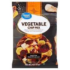 A great snack on the go! Great Value Vegetable Chip Mix 8 Oz Walmart Com Walmart Com