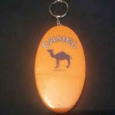 Vintage camel cigarettes key chain from the 1960's keychain key ring. Key Chain Lighter Image On Imged