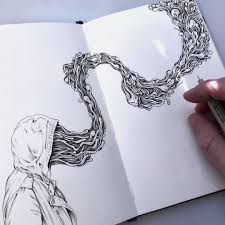 Drawing From Last Year Tbt Micron Excess Popsurrealism Surrealism Inkfeature Detail Psychedelic Inkonpaper Pop Surrealism Surrealism Drawing Drawings