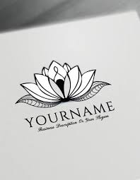 Lotus Tattoo Design Free Lotus Logo Maker Online In 2020 Lotus Tattoo Design Free Tattoo Designs Lotus Logo