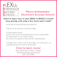 Learn To Be A Plexus Ambassador Easily Donna Reish
