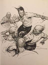 Immagine Incorporata Sketches Wolverine Art Character Art