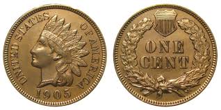 1905 Indian Head Penny Coin Value Prices Photos Info