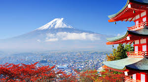 Murodo lodge and post office are also major attractions there. Wallpaper Japan Trees Mountains Mount Fuji Asian Architecture Nature Building Tourism Tower Season Mountain Range 1920x1080 Youngscum 66627 Hd Wallpapers Wallhere