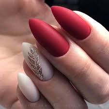 Red Nail Art Red Acrylic Nails Nail Designs Red Nail Art