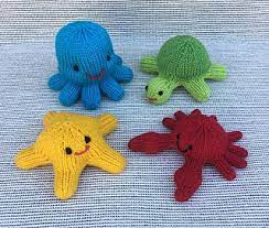 Стоковая итальянская пряжа в бобинах. Ravelry Little Sea Creatures Pattern By Lorraine Pistorio