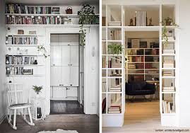 Jual lemari rak sepatu minimalis modern harga murah via. 11 Desain Rak Buku Dinding Bikin Betah Baca Di Rumah