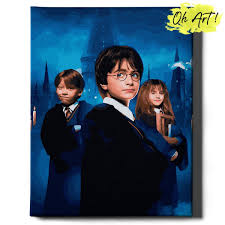Malowanie Po Numerach 40X50Cm Harry Potter – Kreatywne Obrazy Do Malowania  Po Numerach Z Rama Filmy – Oh Art! - Oh Art! | Sklep EMPIK.COM
