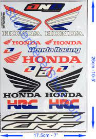 Honda Stickers Racing Stickers Honda Wing Honda