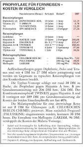 Vorsorge Fur Fernreisen Arznei Telegramm