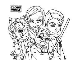 11 best ahsoka coloring images ahsoka tano star wars coloring. Star Wars The Clone Wars Coloring Pages To Print Best Greetings Quotes 2020