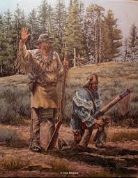 Western Native American Mountain Man Art By John Peterson 8 Inspo