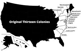 These free, downloadable maps of the original us colonies are a great resource. Original 13 Colonies Of The United States