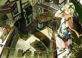 路地上探検 えむけー pixiv アニメイラスト アニメの風景 イラスト