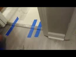However, not planning the transition can result in a this standard (usually measured as a deflection rating) allows for materials like small ceramic tile, vinyl, carpet and hardwood to be used on floors. Transition Between Vinyl Plank Flooring And Tile Floor Youtube