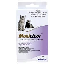 Flea, tick & heartworm prevention and other products can be found to fulfill the needs of all your pets, our pets, at entirelypets. Buy Moxiclear For Cats Online At Lowest Price In Australia