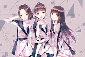 Bff coloring pages 4 girls cute animal for grig3. Anime Girl Bffs Wallpapers Wallpaper Cave