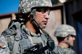 Army Sgt. Anthony Calvi, an infantryman with the Florida