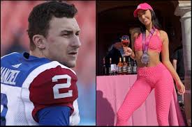 Johnny manziel to play football in spring league. Johnny Manziel S Wife Bre Tiesi Cheated While Running Half Marathon Blacksportsonline