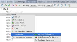 Unlock a file in your working copy that is currently locked by another user: Integrate Changes To Subversion Branch Phpstorm