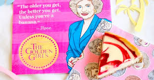 Dorothy in the streets blanche in the sheets ∆ graphic design 80s style hipster statement. Throw A Super Golden Party With A Golden Girls Themed Birthday Set