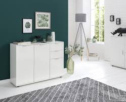 Weiße sideboards in vielen ausstattungen. Wohnling Sideboard Weiss Hochglanz Wl5 853