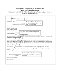 Formal Letter Format And Spacing Kc Garza